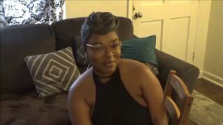 beautiful ebony girlfriend smoking fetish - porn video